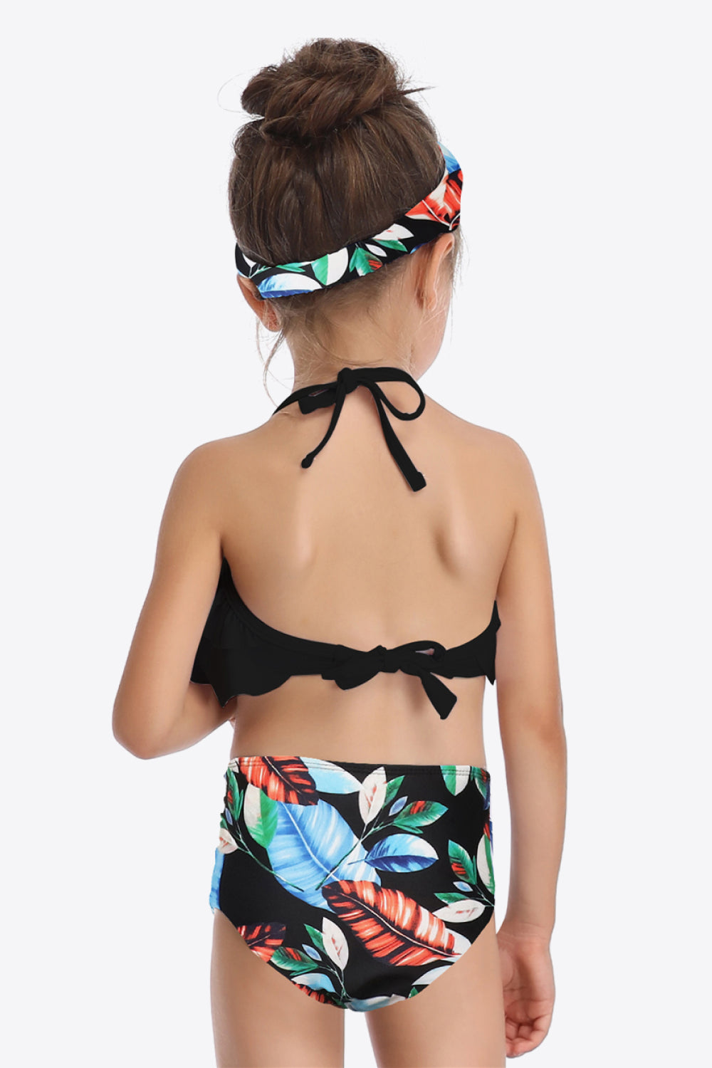 Printed Layered Halter Neck Two-Piece Swim Set king-general-store-5710.myshopify.com