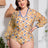 Plus Size Floral Open Back Long Sleeve One-Piece Swimsuit king-general-store-5710.myshopify.com