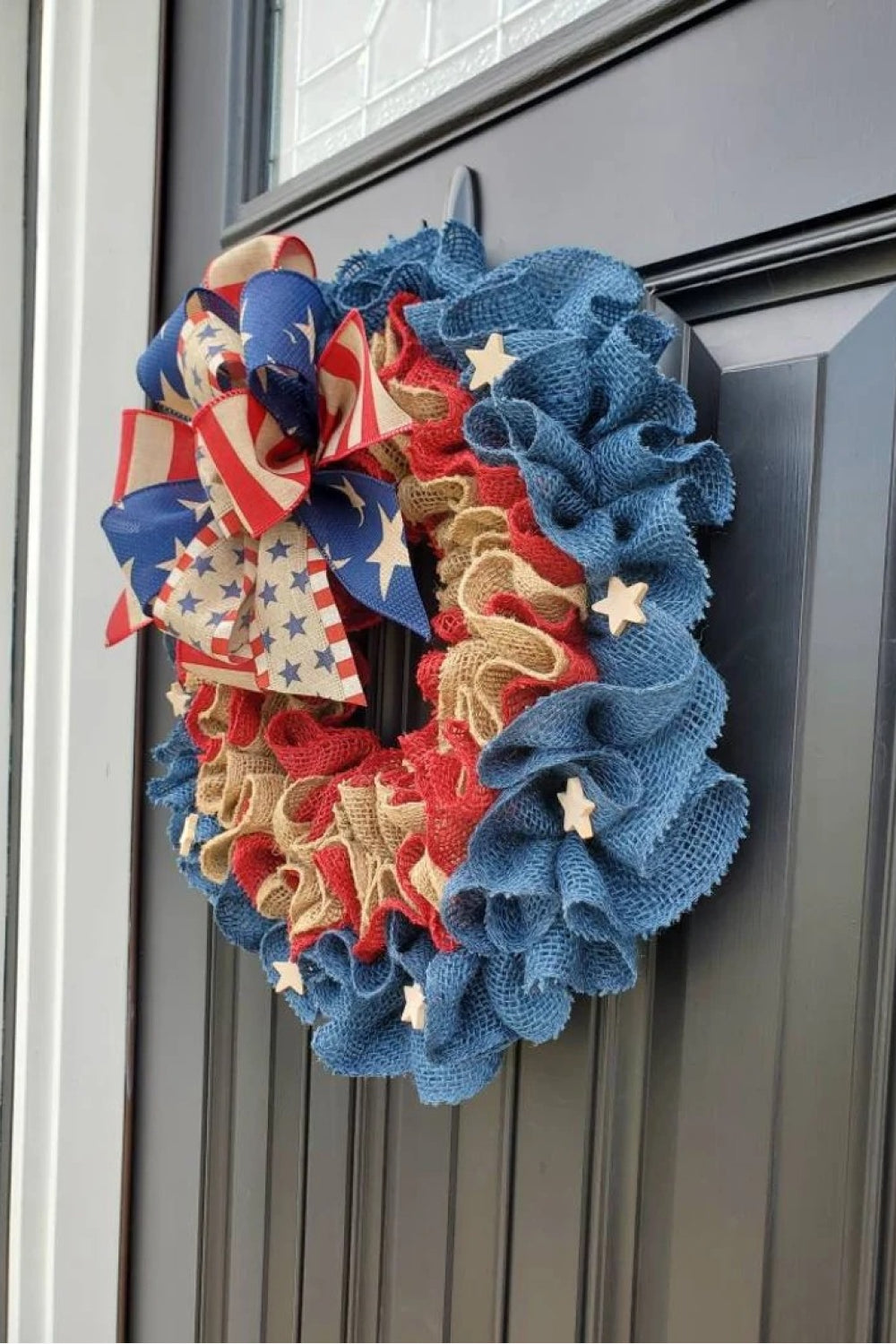 Independence Day Knit Wall Wreath king-general-store-5710.myshopify.com