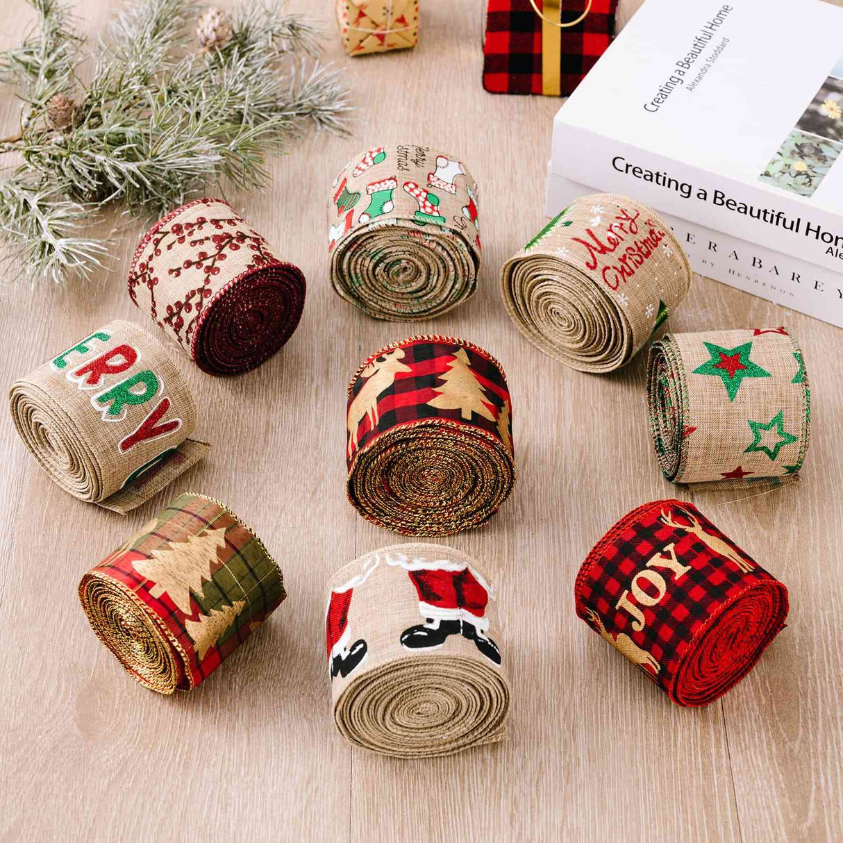 Christmas Polyester Ribbon king-general-store-5710.myshopify.com