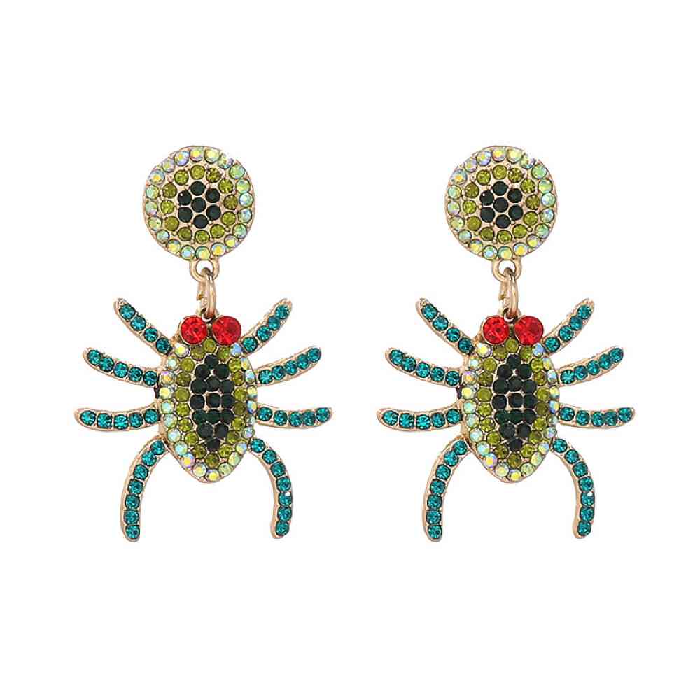 Spider Rhinestone Alloy Earrings king-general-store-5710.myshopify.com