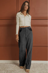 Ribbed Longline Pocketed Pants king-general-store-5710.myshopify.com