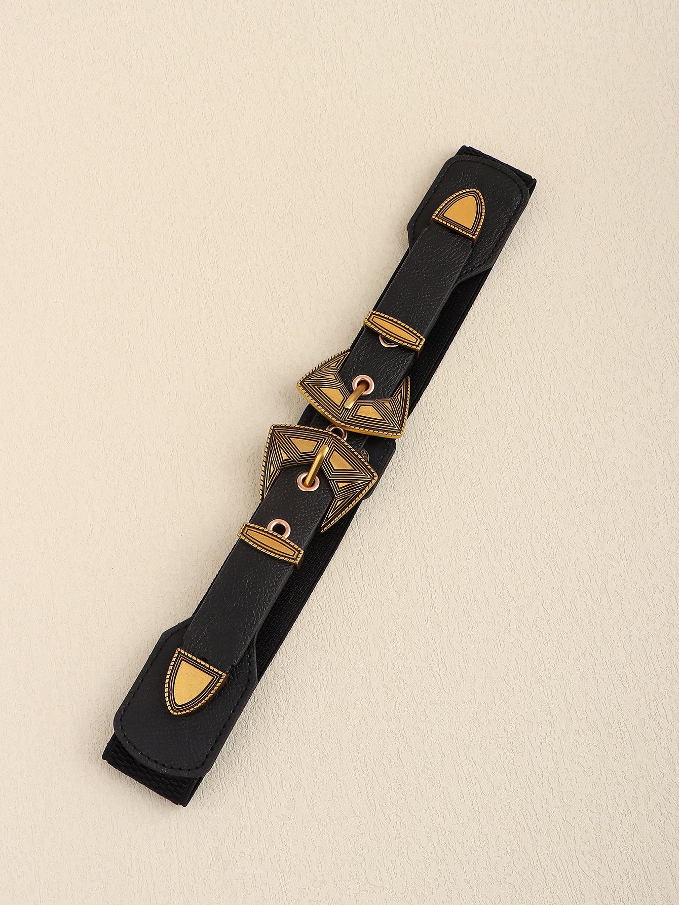 Double Buckle PU Leather Belt king-general-store-5710.myshopify.com