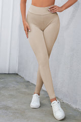 Crisscross Detail Wide Waistband Leggings king-general-store-5710.myshopify.com