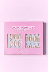 SO PINK BEAUTY Press On Nails 2 Packs king-general-store-5710.myshopify.com