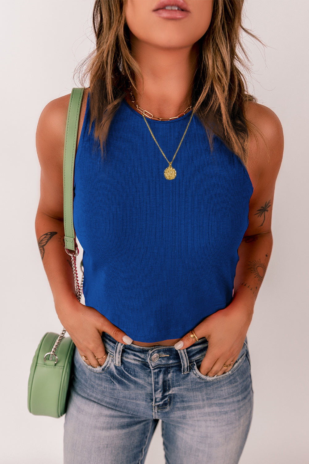 Round Neck Tank Top king-general-store-5710.myshopify.com