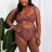 Marina West Swim Take A Dip Twist High-Rise Bikini in Ochre king-general-store-5710.myshopify.com