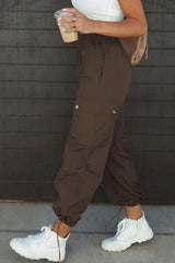 Drawstring Elastic Waist Pants with Pockets king-general-store-5710.myshopify.com