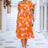 Floral Puff Sleeve Ruffle Hem Midi Dress king-general-store-5710.myshopify.com