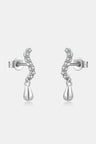 Zircon 925 Sterling Silver Drop Earrings king-general-store-5710.myshopify.com