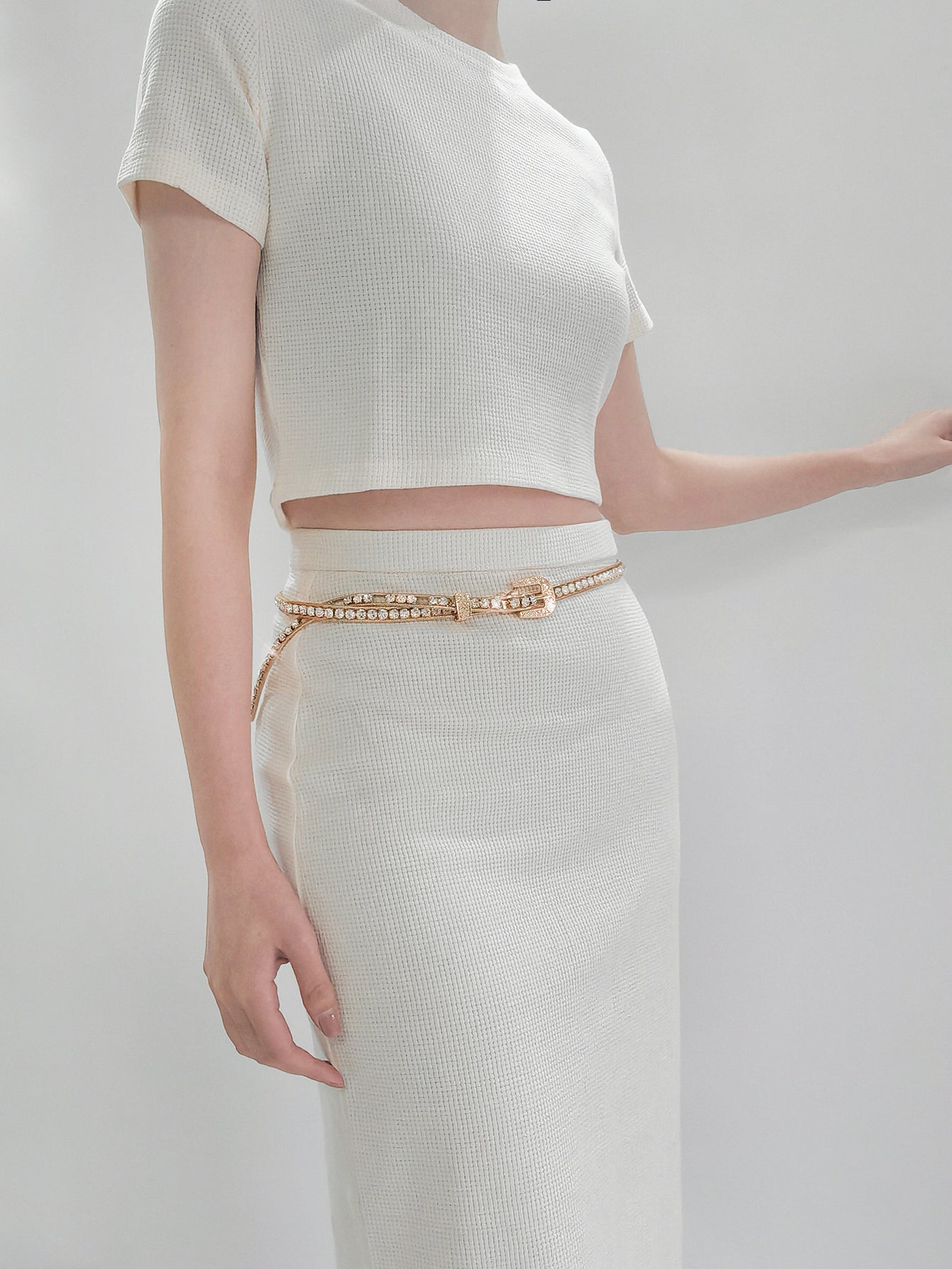 Rhinestone Metal Belt king-general-store-5710.myshopify.com