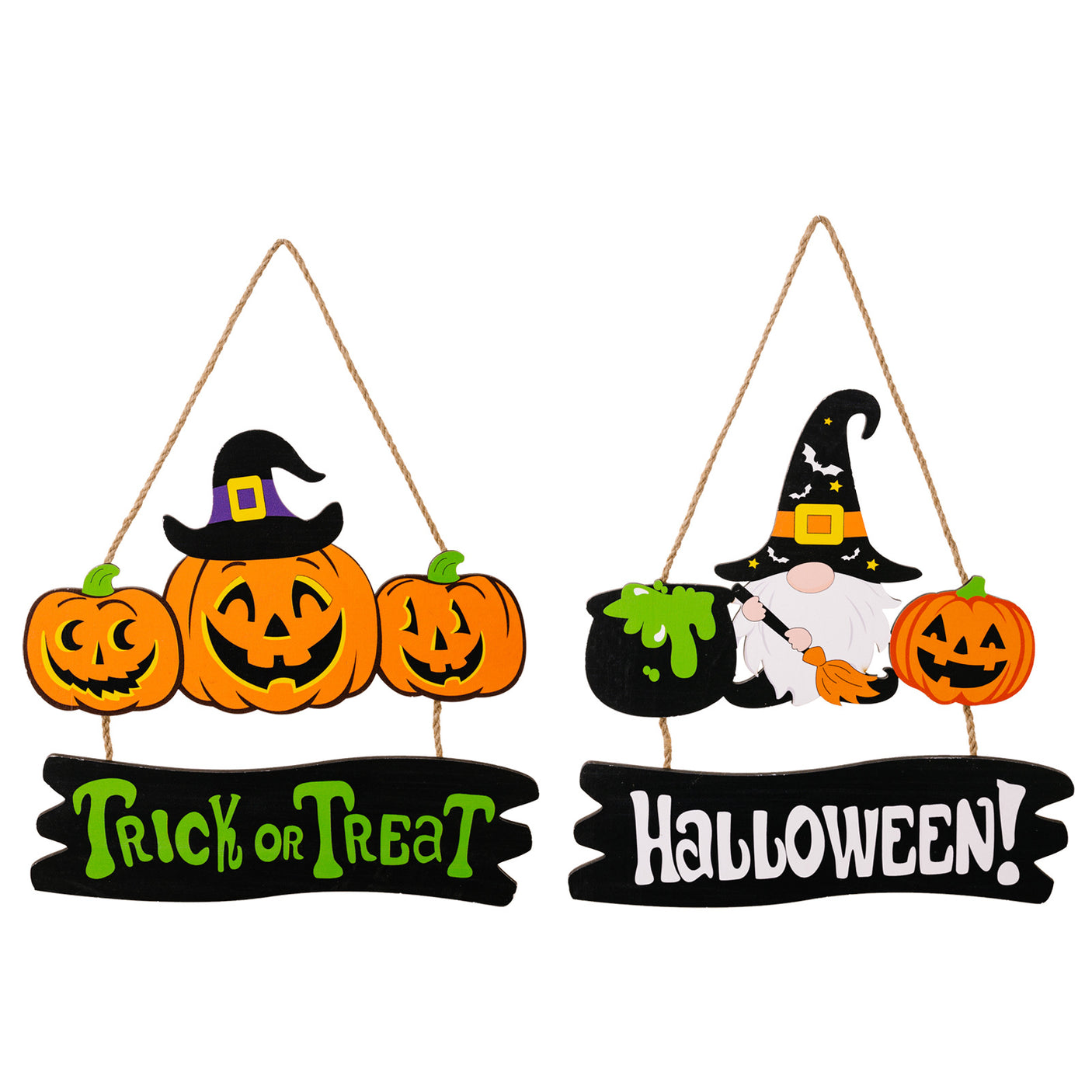 HALLOWEEN TRICK OR TREAT Hanging Widget king-general-store-5710.myshopify.com