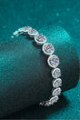 925 Sterling Silver 10.4 Carat Moissanite Bracelet - Kings Crown Jewel Boutique