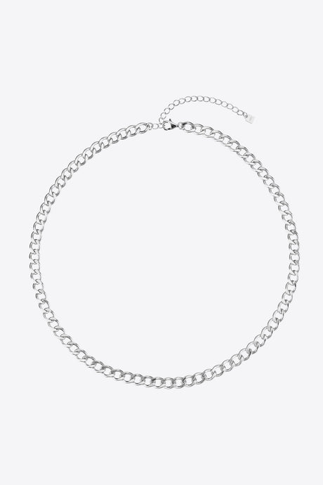 925 Sterling Silver Chain Necklace - Kings Crown Jewel Boutique