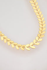 925 Sterling Silver Leaf Necklace - Kings Crown Jewel Boutique