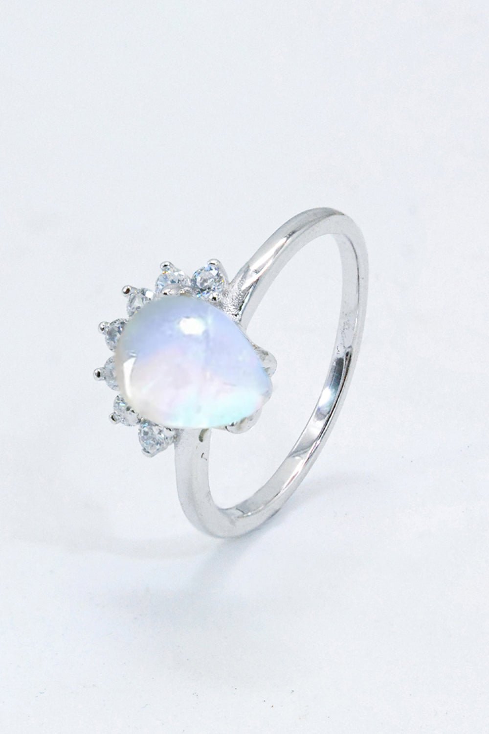 925 Sterling Silver Moonstone Ring - Kings Crown Jewel Boutique