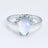 925 Sterling Silver Moonstone Ring - Kings Crown Jewel Boutique