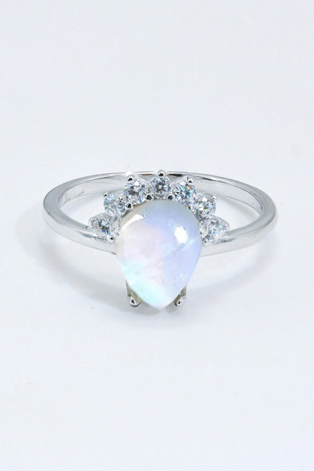 925 Sterling Silver Moonstone Ring - Kings Crown Jewel Boutique