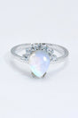 925 Sterling Silver Moonstone Ring - Kings Crown Jewel Boutique