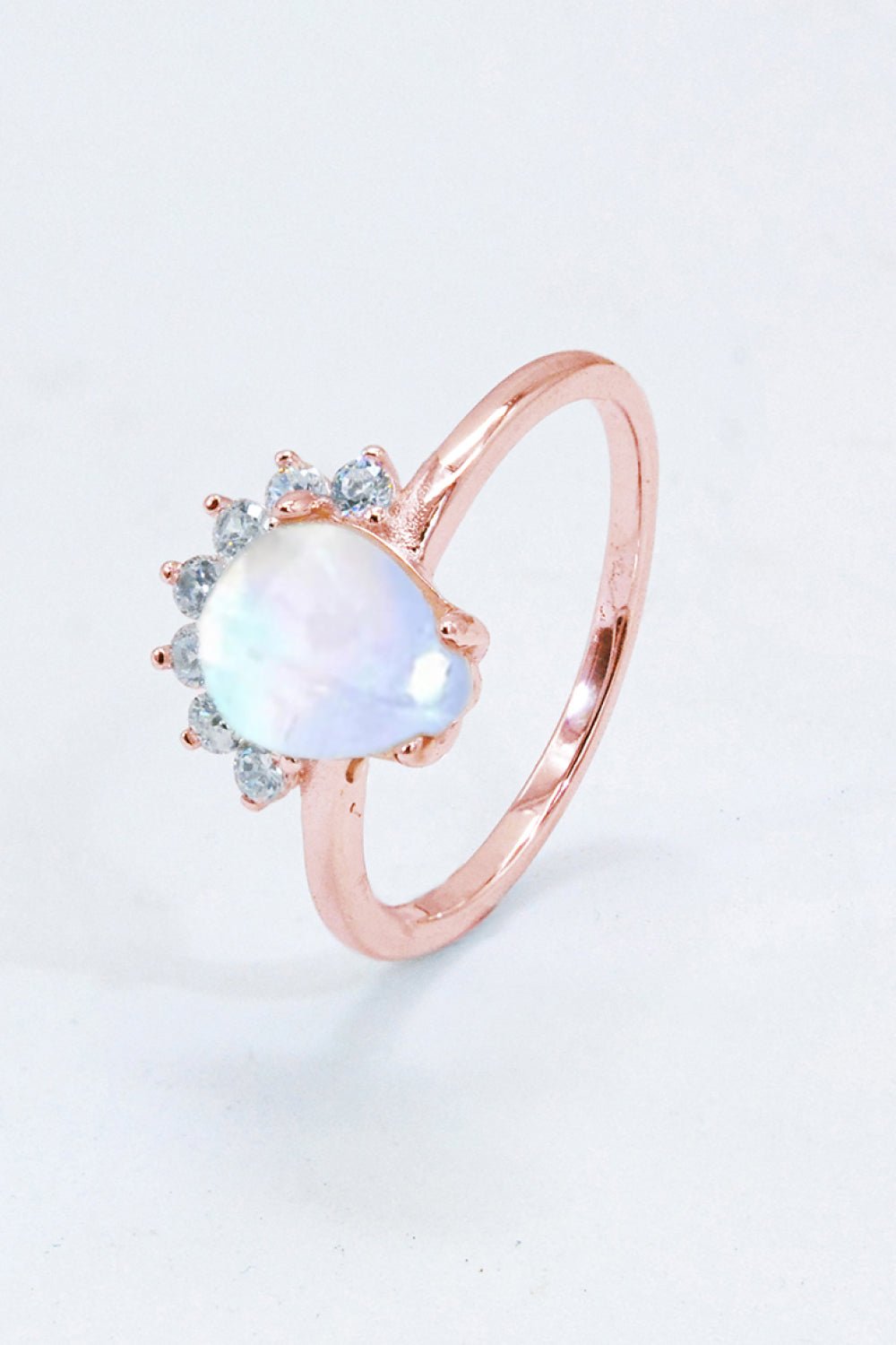 925 Sterling Silver Moonstone Ring - Kings Crown Jewel Boutique