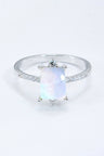 925 Sterling Silver Square Moonstone Ring - Kings Crown Jewel Boutique