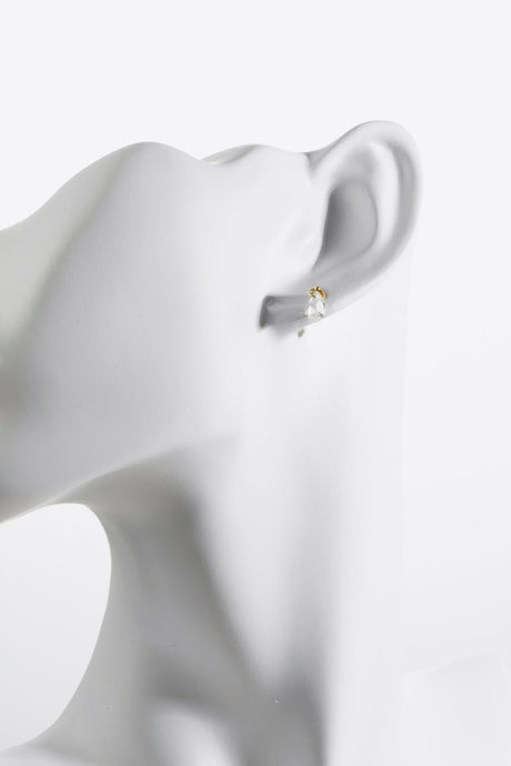 925 Sterling Silver Teardrop Earrings - Kings Crown Jewel Boutique
