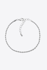 925 Sterling Silver Twisted Bracelet - Kings Crown Jewel Boutique