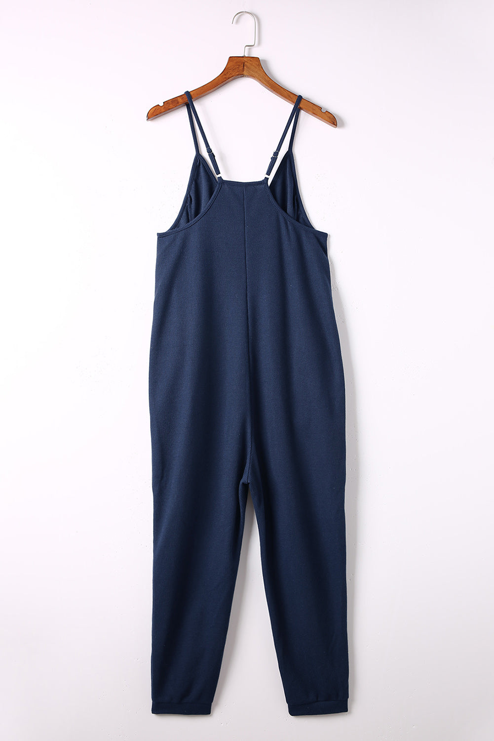 Spaghetti Strap Deep V Jumpsuit with Pockets king-general-store-5710.myshopify.com