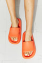 MMShoes Arms Around Me Open Toe Slide in Orange king-general-store-5710.myshopify.com