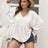 Plus Size Swiss Dot Tie Neck Lantern Sleeve Blouse king-general-store-5710.myshopify.com