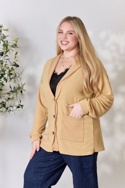 Heimish Full Size Button Up Long Sleeve Cardigan king-general-store-5710.myshopify.com