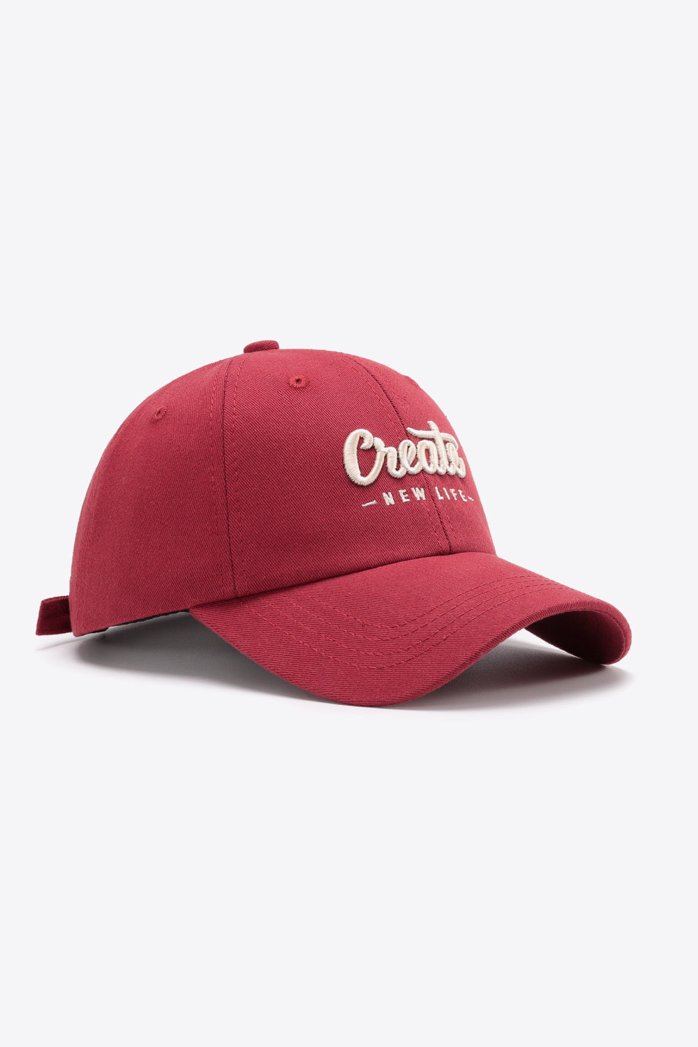 CREATE NEW LIFE Adjustable Cotton Baseball Cap king-general-store-5710.myshopify.com