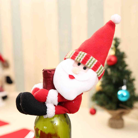 Christmas Doll Wine Bottle Decoration king-general-store-5710.myshopify.com