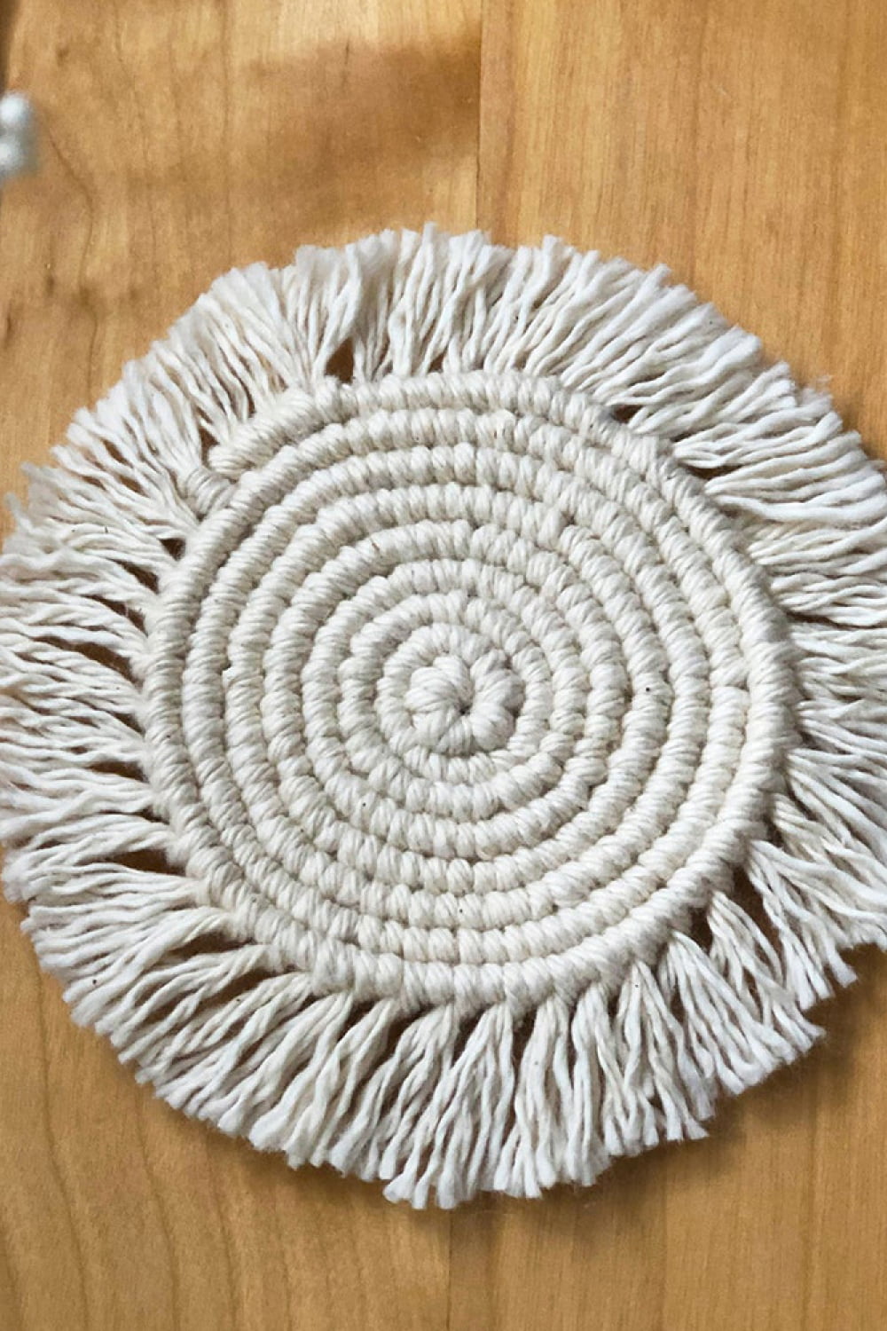 10" Macrame Round Cup Mat king-general-store-5710.myshopify.com