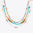 Multicolored Bead Necklace Three-Piece Set king-general-store-5710.myshopify.com