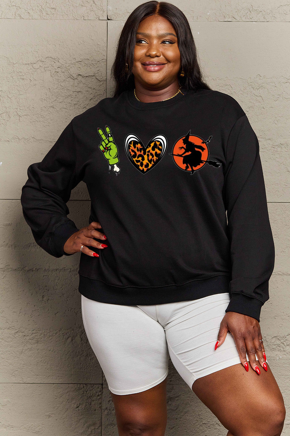 Simply Love Full Size Drop Shoulder Graphic Sweatshirt king-general-store-5710.myshopify.com