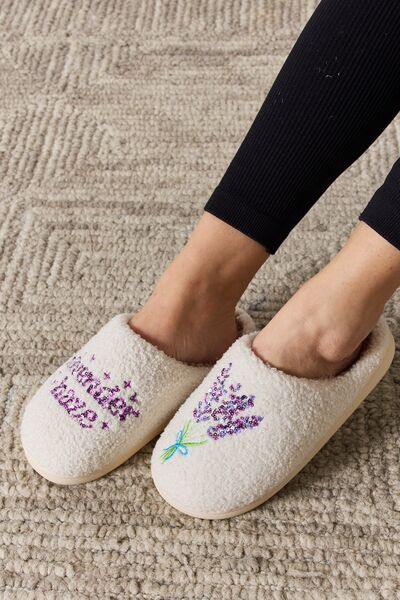 Melody Sequin Pattern Cozy Slippers king-general-store-5710.myshopify.com