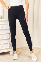 Double Take Wide Waistband Sports Leggings king-general-store-5710.myshopify.com