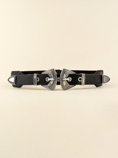 Double Buckle PU Leather Belt king-general-store-5710.myshopify.com