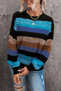 Cozy For Keeps Color Block Drop Shoulder Sweater king-general-store-5710.myshopify.com