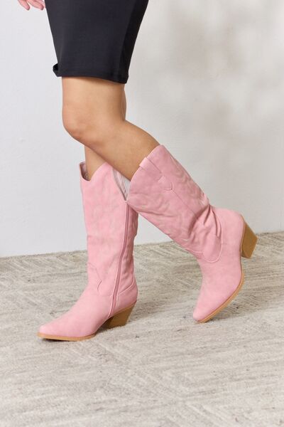 Forever Link Knee High Cowboy Boots king-general-store-5710.myshopify.com