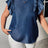 Plus Size Round Neck Flounce Sleeve Frill Trim Blouse king-general-store-5710.myshopify.com