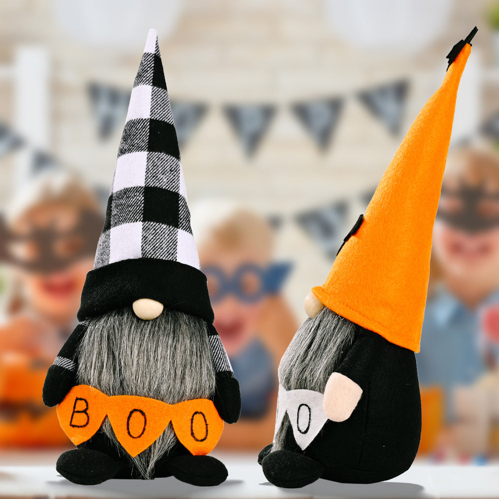 BOO Pointed Hat Faceless Gnome king-general-store-5710.myshopify.com