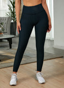 Textured High Waist Active Leggings king-general-store-5710.myshopify.com