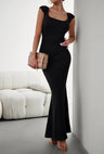 Cap Sleeve Scoop Neck Maxi Dress king-general-store-5710.myshopify.com