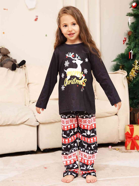 MERRY CHRISTMAS Graphic Top and Pants Set king-general-store-5710.myshopify.com