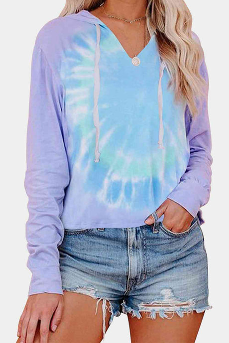 Tie-Dye Drawstring Hoodie king-general-store-5710.myshopify.com