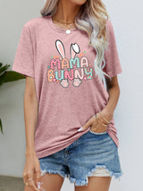 MAMA BUNNY Easter Graphic Short Sleeve Tee king-general-store-5710.myshopify.com