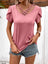 Strappy V-Neck Petal Sleeve Top king-general-store-5710.myshopify.com