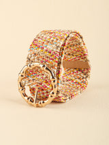 Multicolored Wide Belt king-general-store-5710.myshopify.com